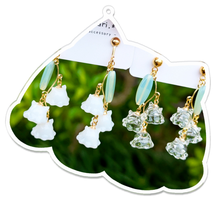 アクリルキーホルダー - 100 x 100 (mm)