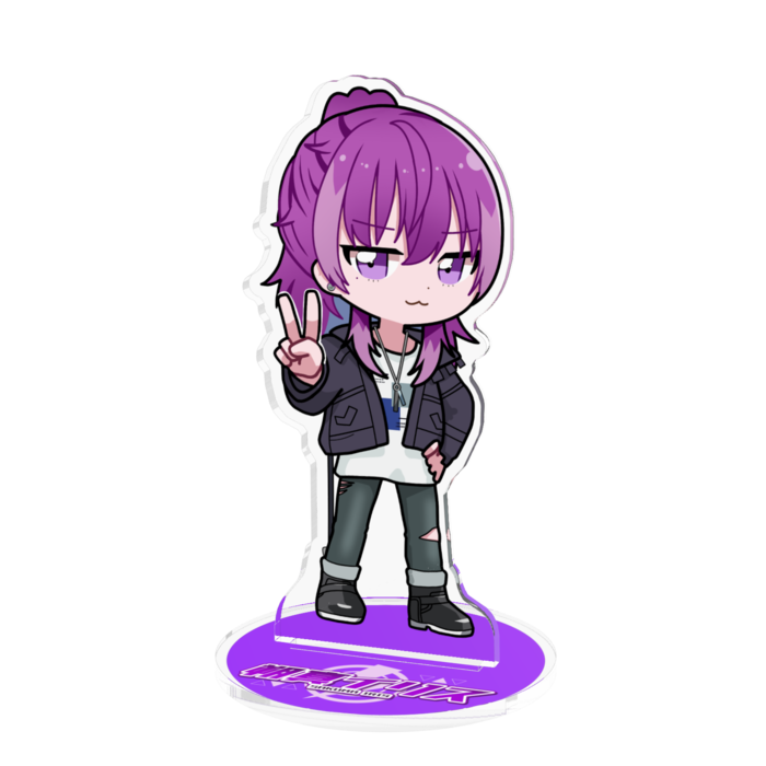 ミニキャライリス１ - 100x100mm