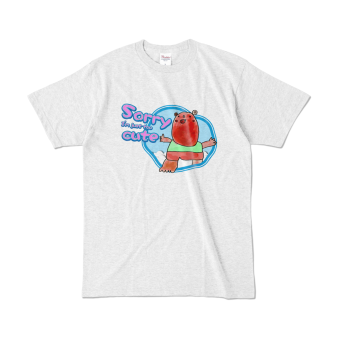 カラーTシャツ - L - アッシュ (淡色)