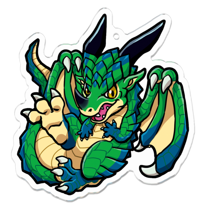 アクリルキーホルダー - 70 x 70 (mm)