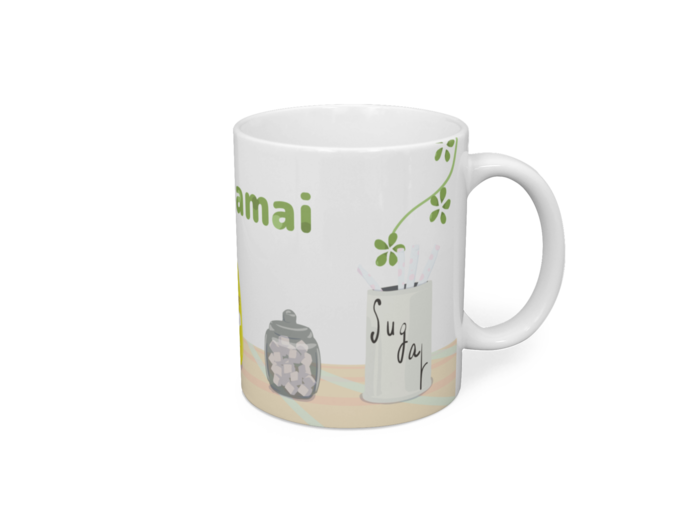 マグカップ - 直径 8 cm / 高さ 9.5 cm