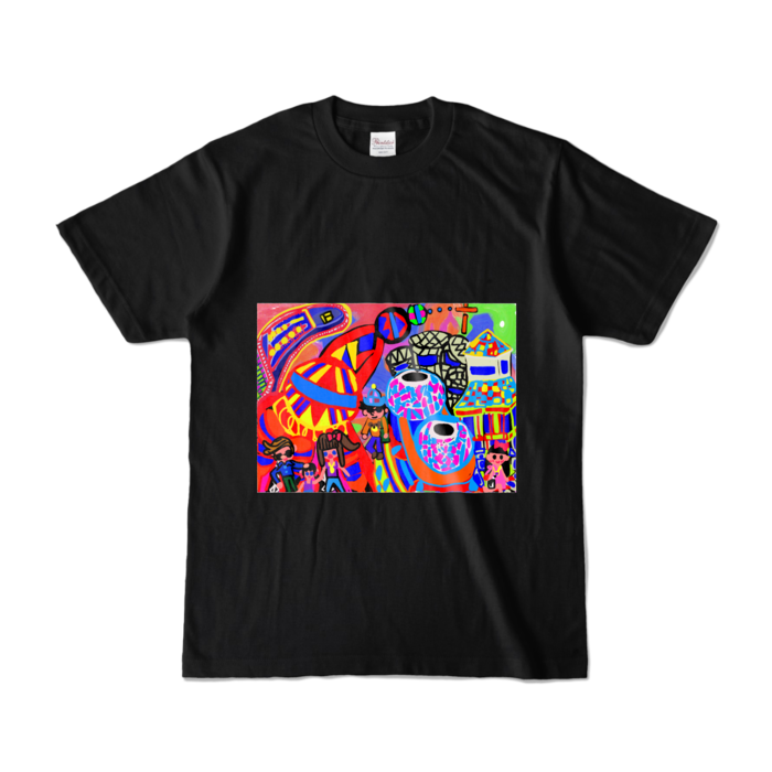 カラーTシャツ - S - ブラック (濃色)