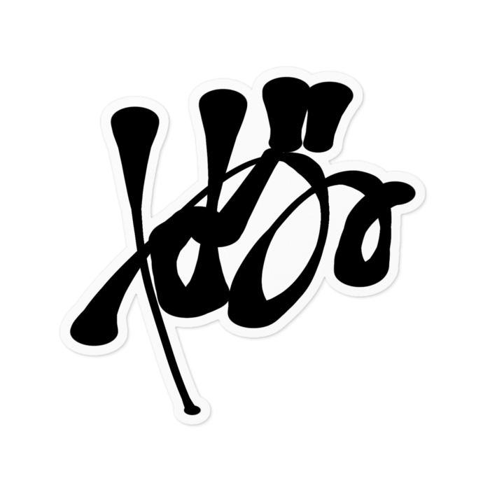 ステッカー - 100 x 100 (mm)