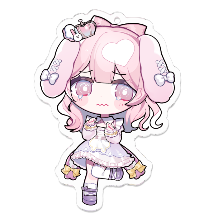 アクリルキーホルダー - 70 x 70 (mm)