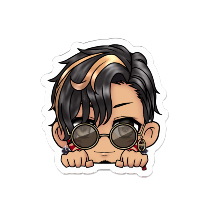 アクリルバッジ - 50 x 50 (mm)