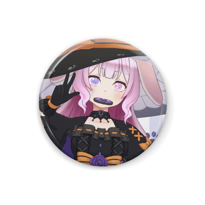 兎上るあ】ハロウィングッズ-缶バッジ - REALITY SHOP - BOOTH