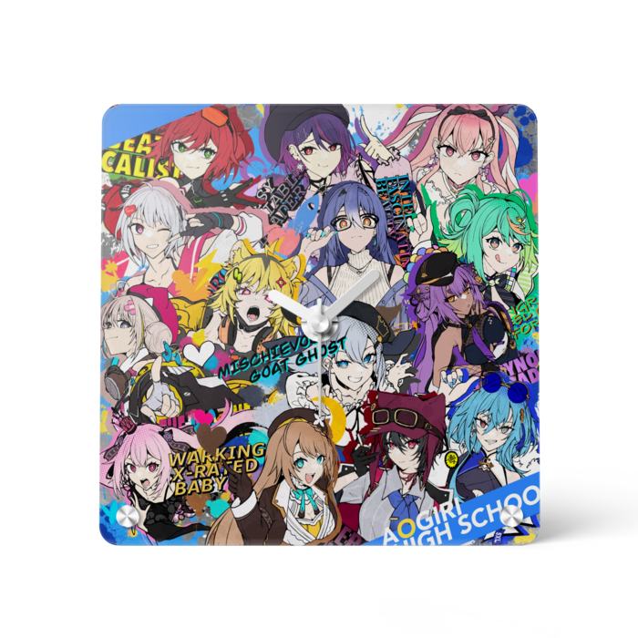 アクリル時計 - 150x150mm