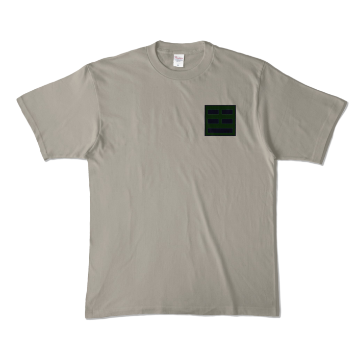 【Tシャツ-XL】霧峰家の銀灰騎士装束