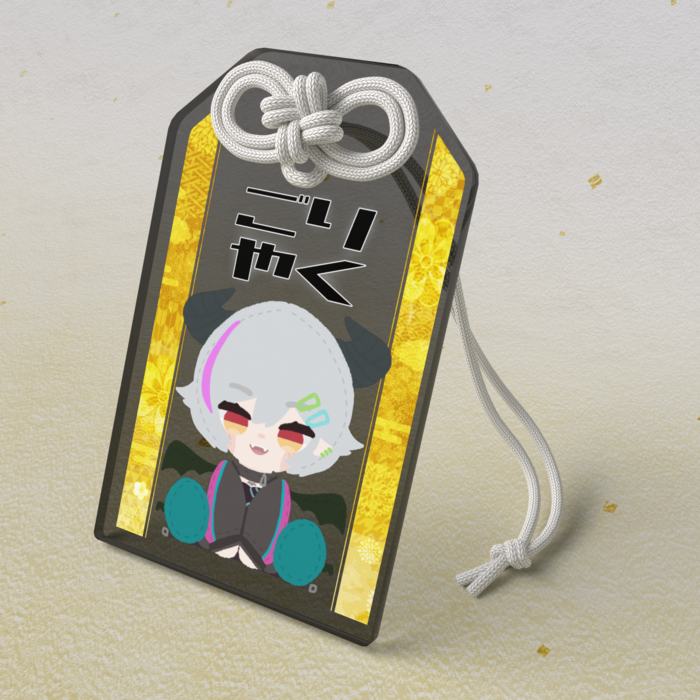 アクリルお守り - 50 × 80mm(1)