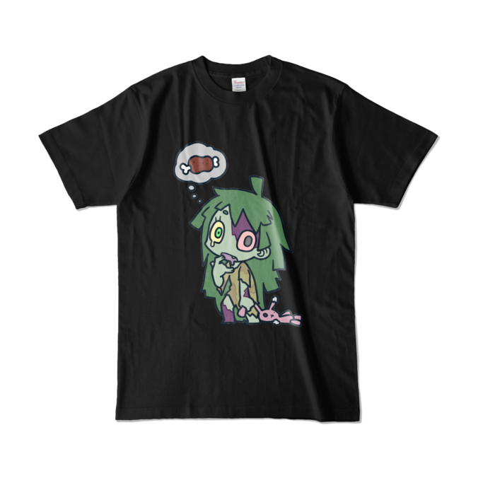 カラーTシャツ - L - ブラック (濃色)