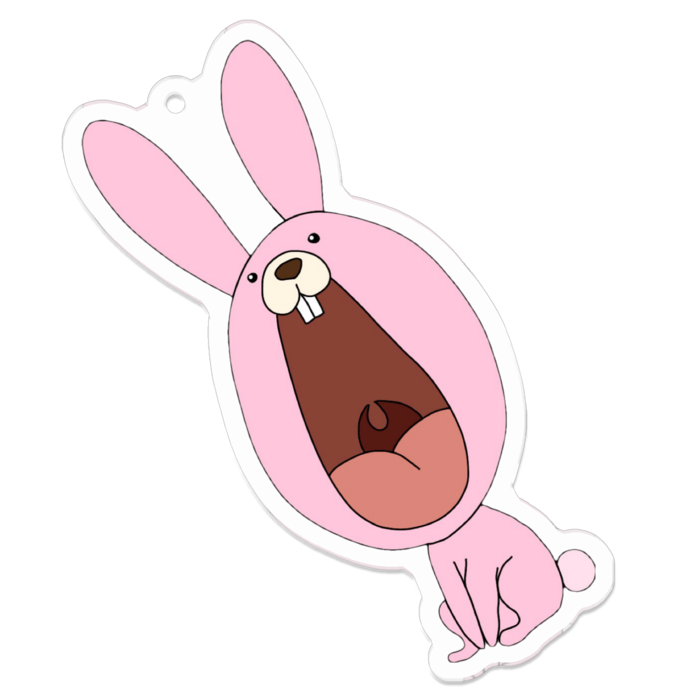 アクリルキーホルダー - 70 x 70 (mm)