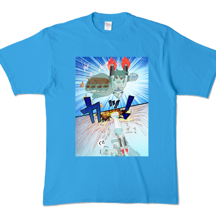 カラーTシャツ - XL - ターコイズ (濃色)