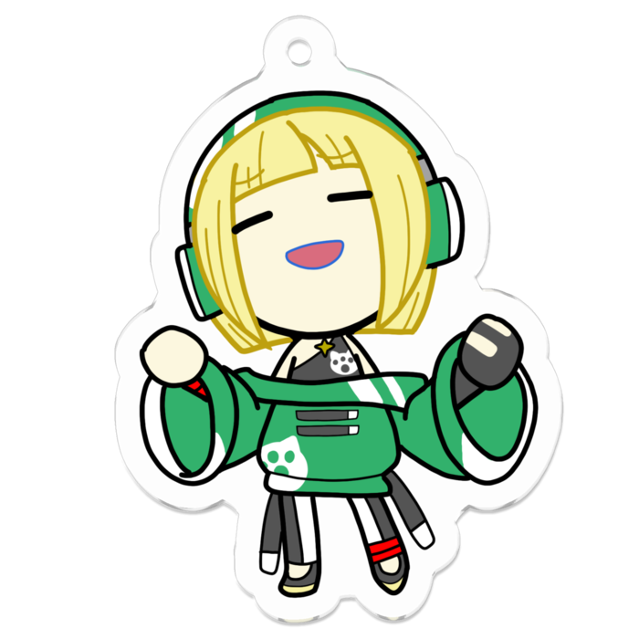Sサイズ!アクリルキーホルダー - 50 x 50 (mm)