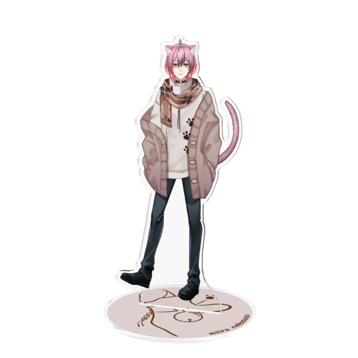 アクリルフィギュア - 160x160mm 帽子無しA
