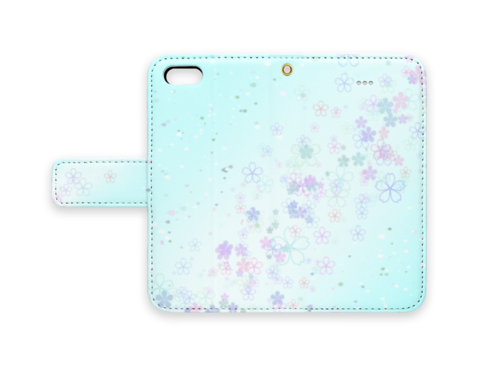 手帳型iPhoneケース - iPhone 5 / 5s / SE - ストラップ穴 あり
