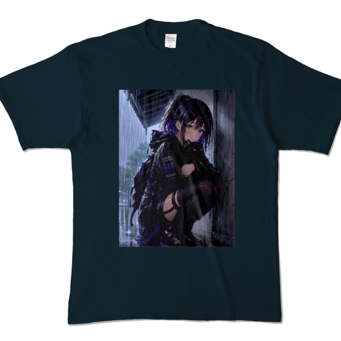 カラーTシャツ - XL - ネイビー (濃色)