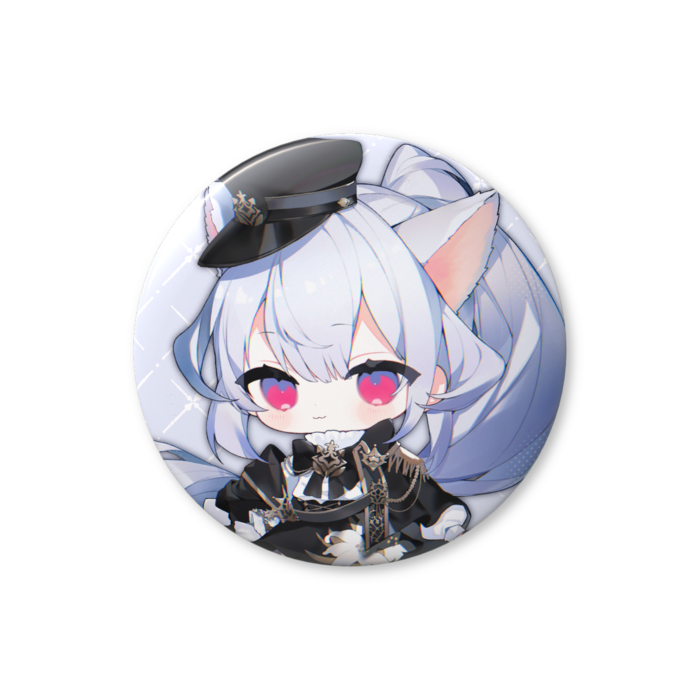 ミニキャラ軍服ねここ - 56mm
