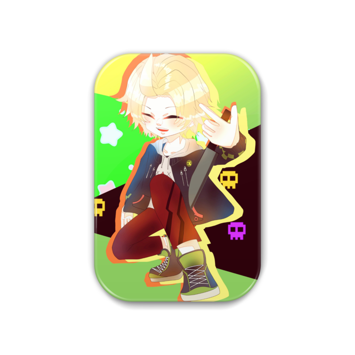 缶バッジ - 角丸 51x76mm