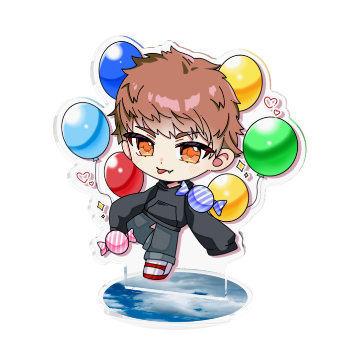 アクリルフィギュア - 100x100mm