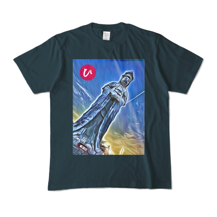 カラーTシャツ - M - デニム (濃色)