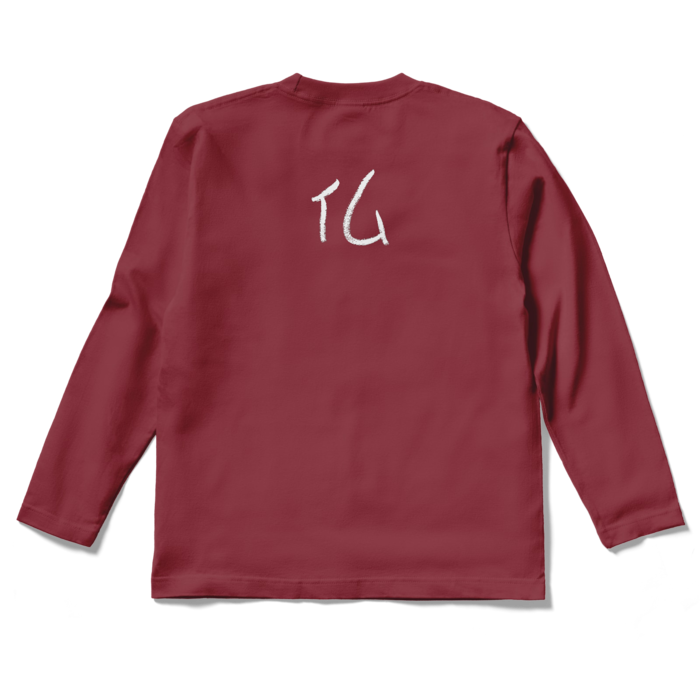 ロングスリーブTシャツ - S - バーガンディ