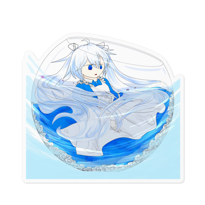 ステッカー - 100 x 100 (mm)