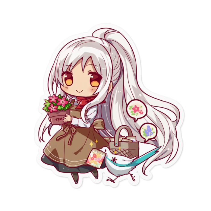 ステッカー - 100 x 100 (mm)