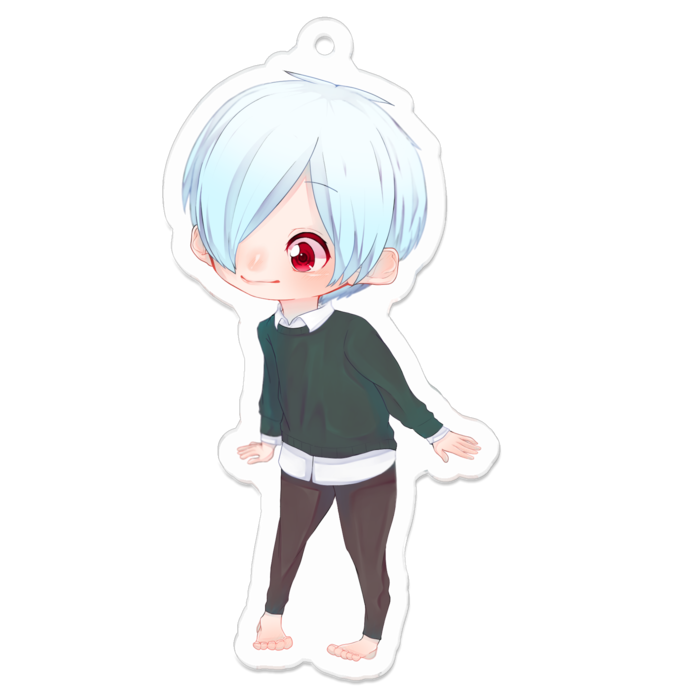 アクリルキーホルダー - 70 x 70 (mm)