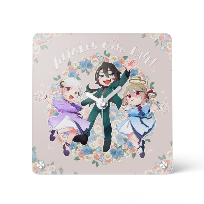アクリル時計 - 150x150mm
