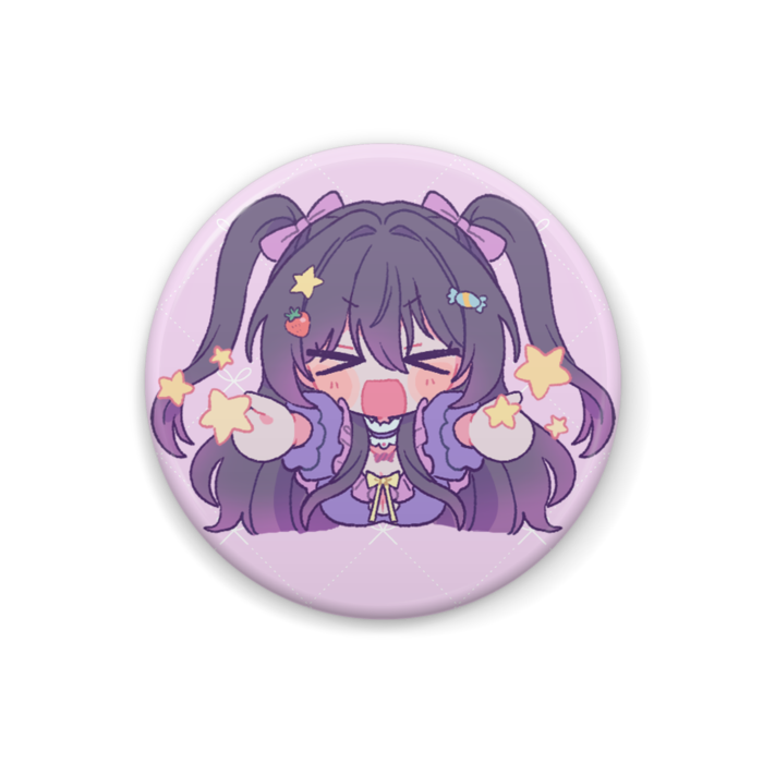 缶バッジ(元気)- 32mm