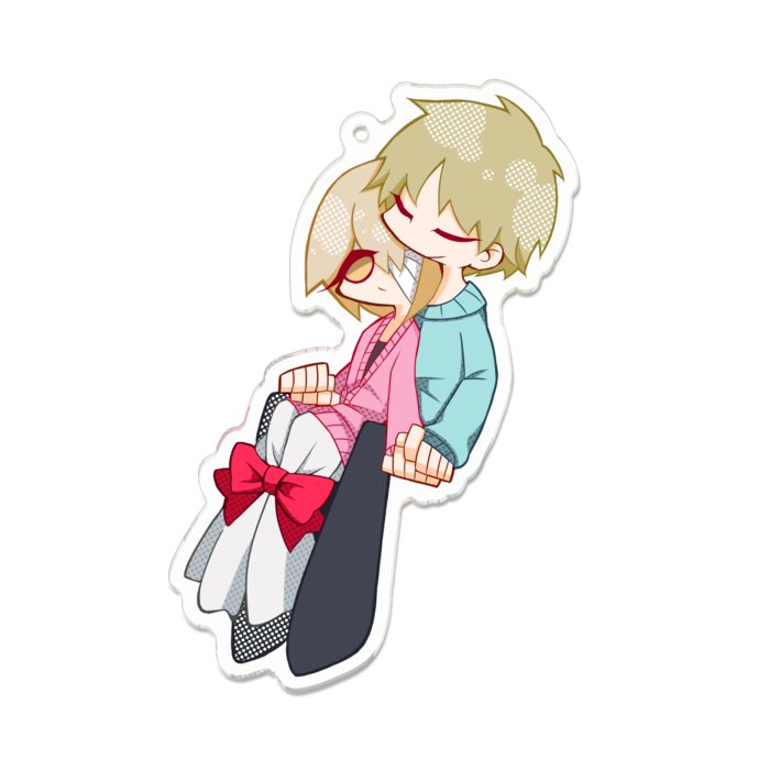 アクリルキーホルダー - 100 x 100 (mm)