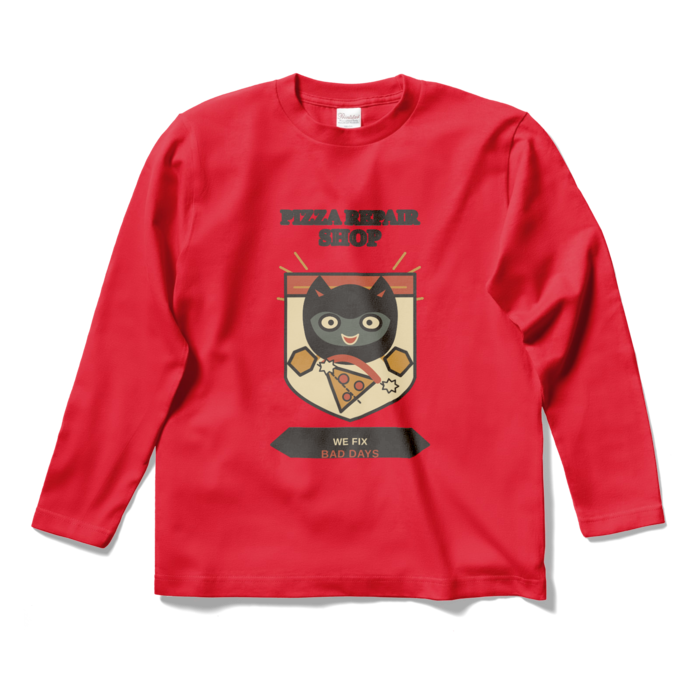 ロングスリーブTシャツ - S - レッド