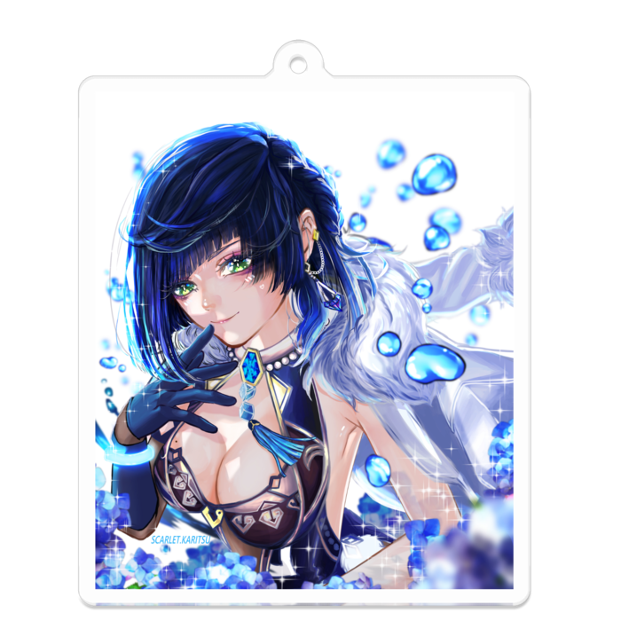 アクリルキーホルダー - 70 x 70 (mm)