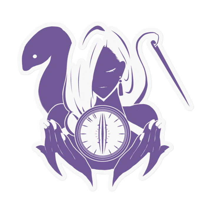 ステッカー - 100 x 100 (mm)