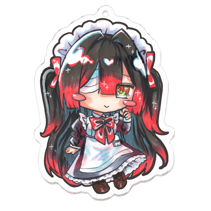 アクリルキーホルダー - 70 x 70 (mm)