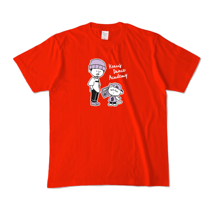 カラーTシャツ - M - レッド (濃色)