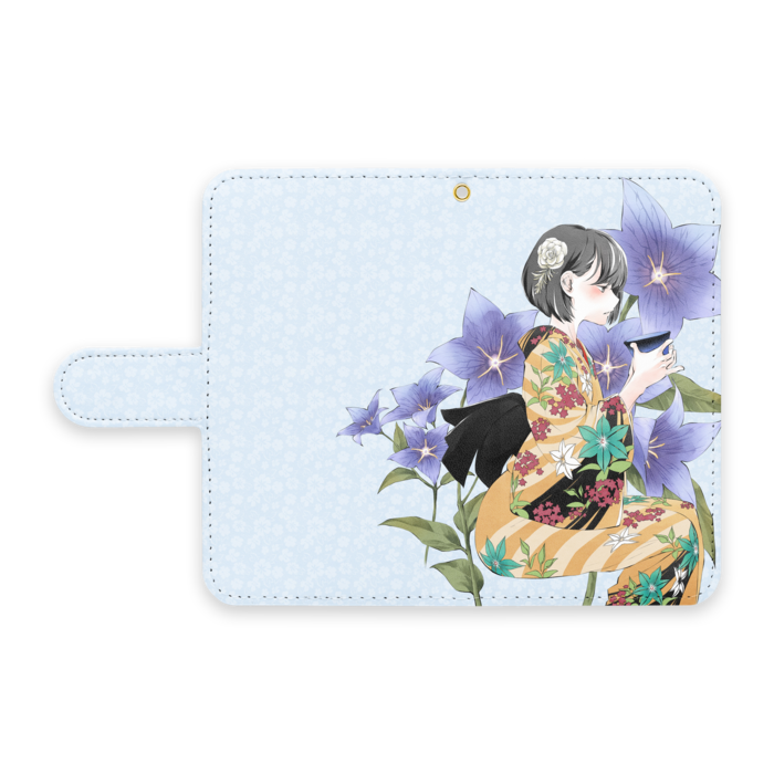 手帳型Androidケース - S - ストラップ穴 あり