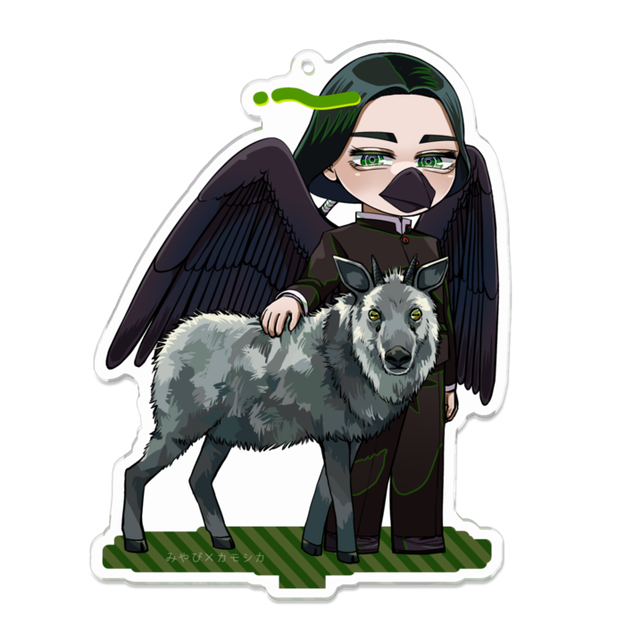 アクリルキーホルダー - 100 x 100 (mm)