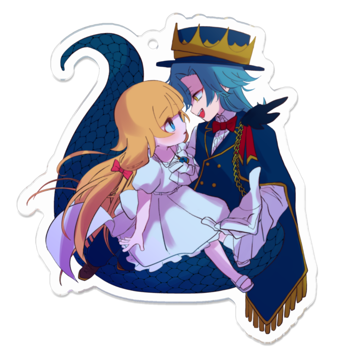 アクリルキーホルダー - 70 x 70 (mm)