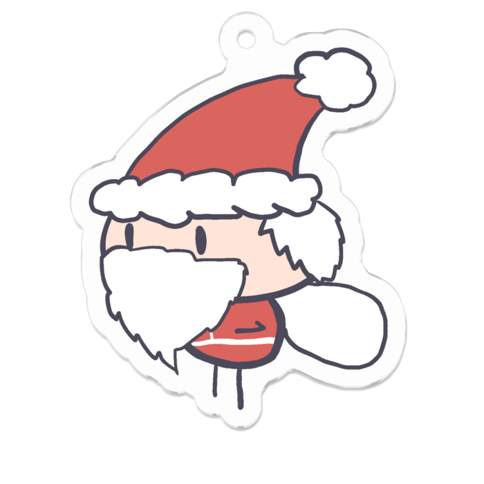 アクリルキーホルダー - 50 x 50 (mm)