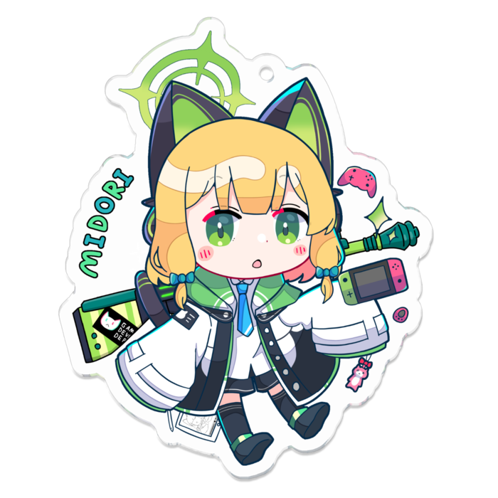 アクリルキーホルダー - 70 x 70 (mm)