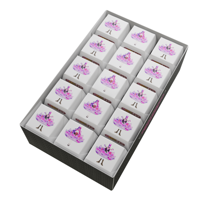 DECOチョコ - 列ごとにデザイン