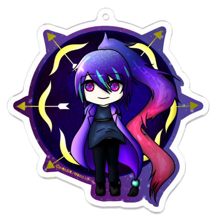 アクリルキーホルダー - 70 x 70 (mm)