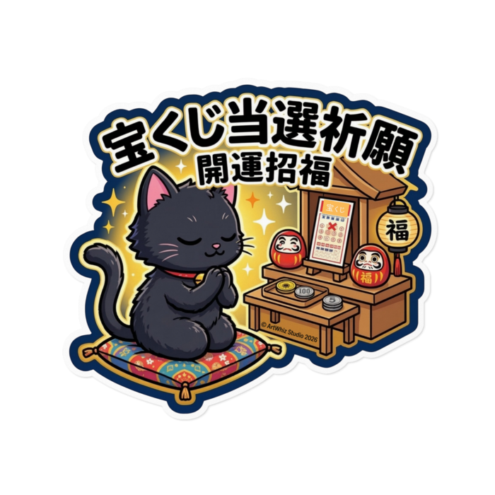 ステッカー - 160 x 160 (mm)