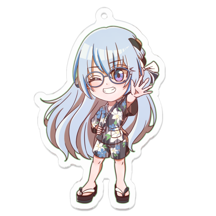 アクリルキーホルダーA - W70 × 70mm