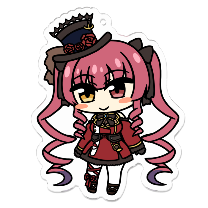 アクリルキーホルダー - 70 x 70 (mm)