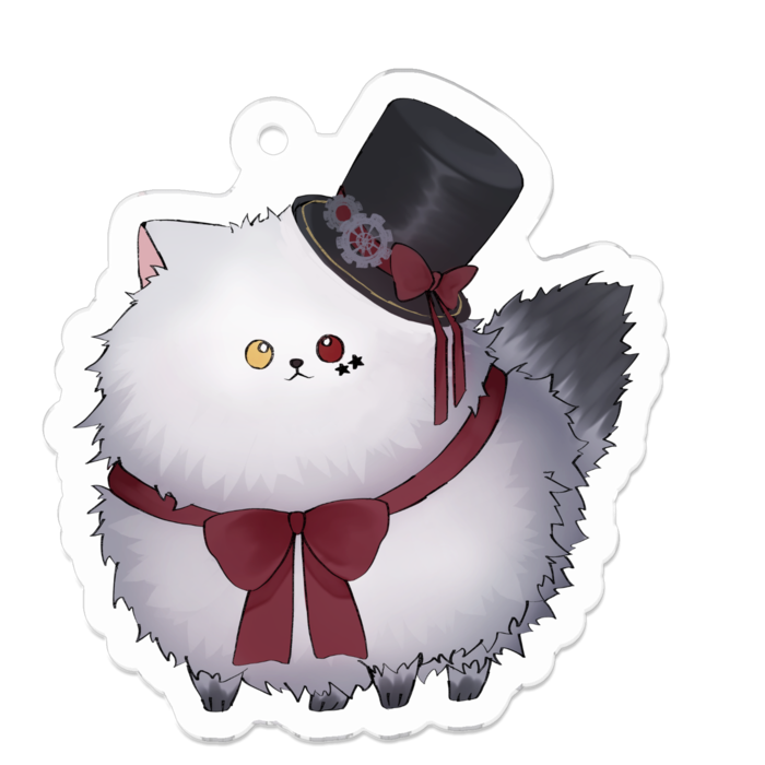 アクリルキーホルダー - 50 x 50 (mm)