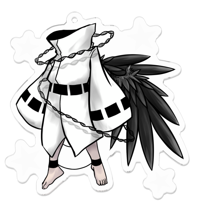 アクリルキーホルダー - 70 x 70 (mm)