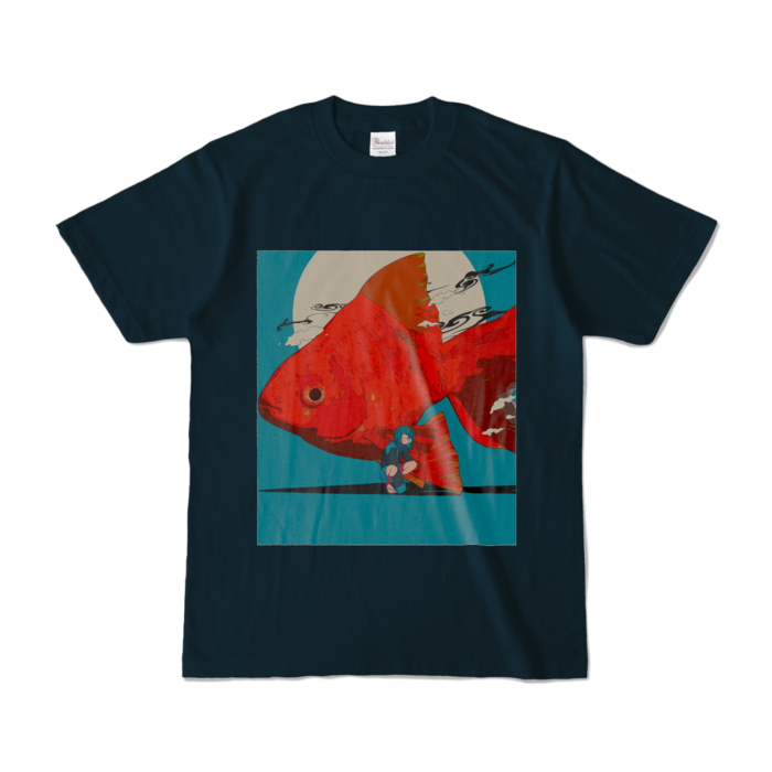 カラーTシャツ - S - ネイビー (濃色)