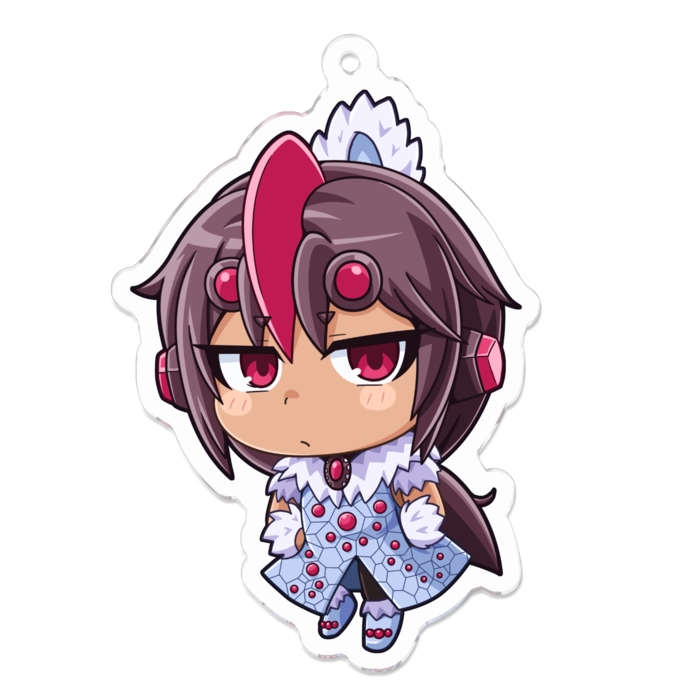 アクリルキーホルダー（コーティング） - 70 x 70 (mm)